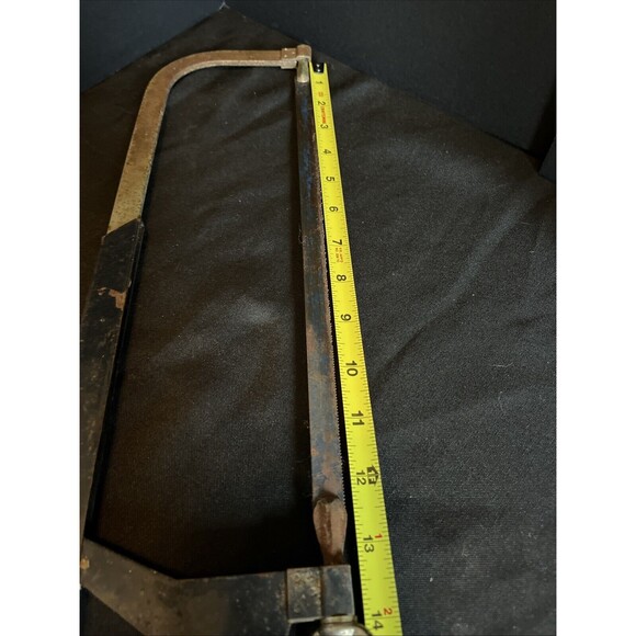 VINTAGE STANLEY HANDYMAN H1265 HACKSAW HEAVY DUTY TOOL SAW - Picture 7 of 8
